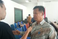 Ketua Komisi II DPRD Sulbar, H.Sudirman 