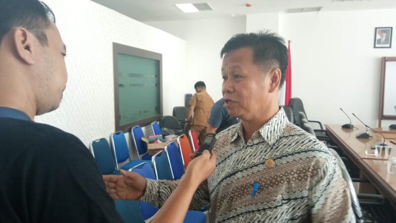 Ketua Komisi II DPRD Sulbar, H.Sudirman 