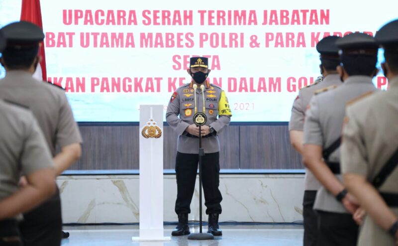 (Kapolri Jenderal Listyo Sigit Prabowo,foto: dok Humas polri)