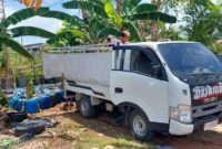 (kendaraan pelaku penimbunan BBM solar bersubsdi di Kalukku Mamuju, foto: hms)