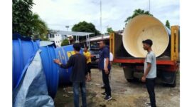 (Pemprov Sulbar kerahkan BPBD dan Dinsos bantu korban banjir Malunda, foto: hms)