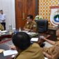 (PJ Gubernur Sulbar, Akmal Malik melakukan audiensi bersama Tim Delegasi Pesparawi XIII Yogyakarta, foto: Hms)