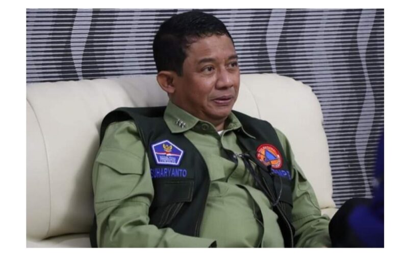 (Kepala Badan Nasional Penanggulangan Bencana (BNBP), Letjen TNI Suharyanto, foto: hms)