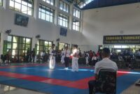 (Atlet taekwondo berlaga di Porprov IV Sulbar, foto: adm)