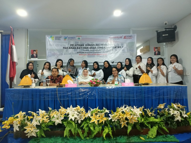 (Dinkes Sulbar gelar Pelatihan Konseling Pemberian Makanan Bayi,  dan Anak, foto: dok.ist)