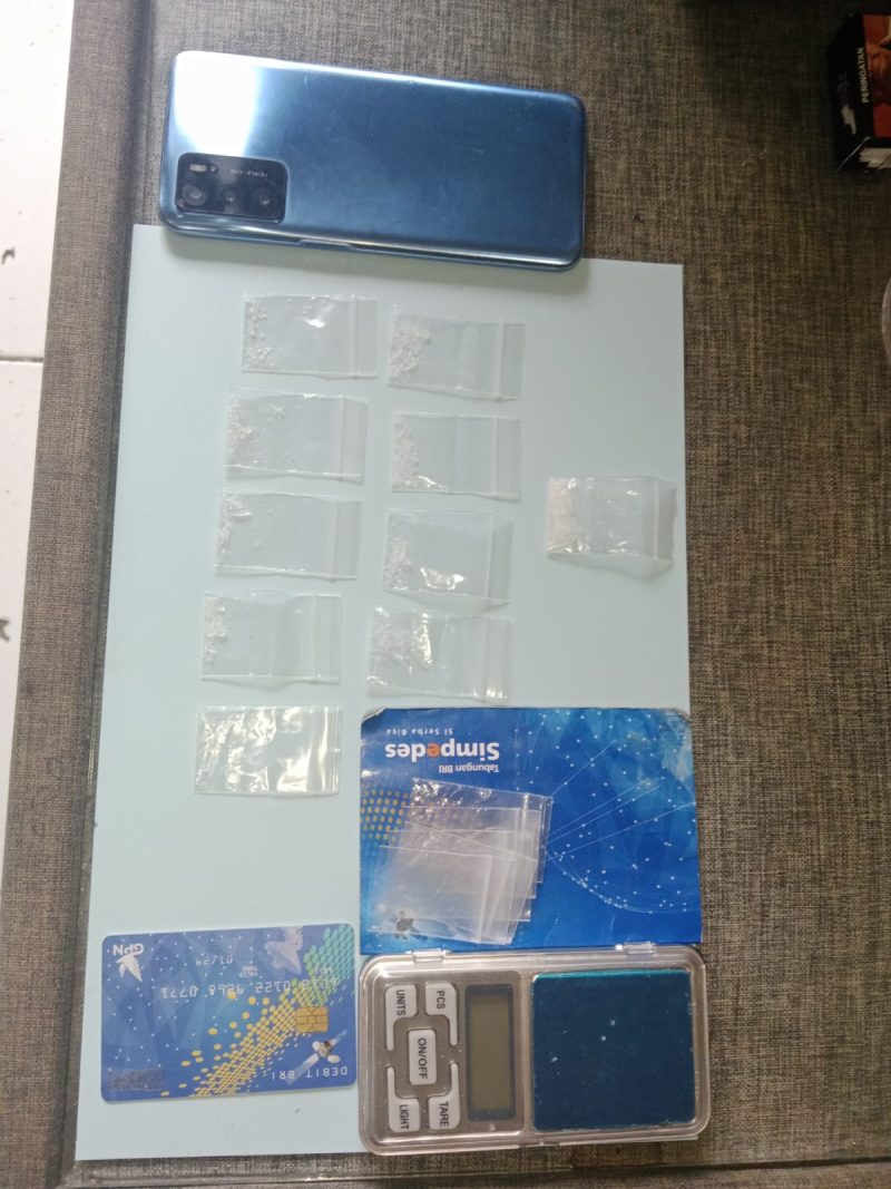 barang bukti sabu, foto: dok.ist