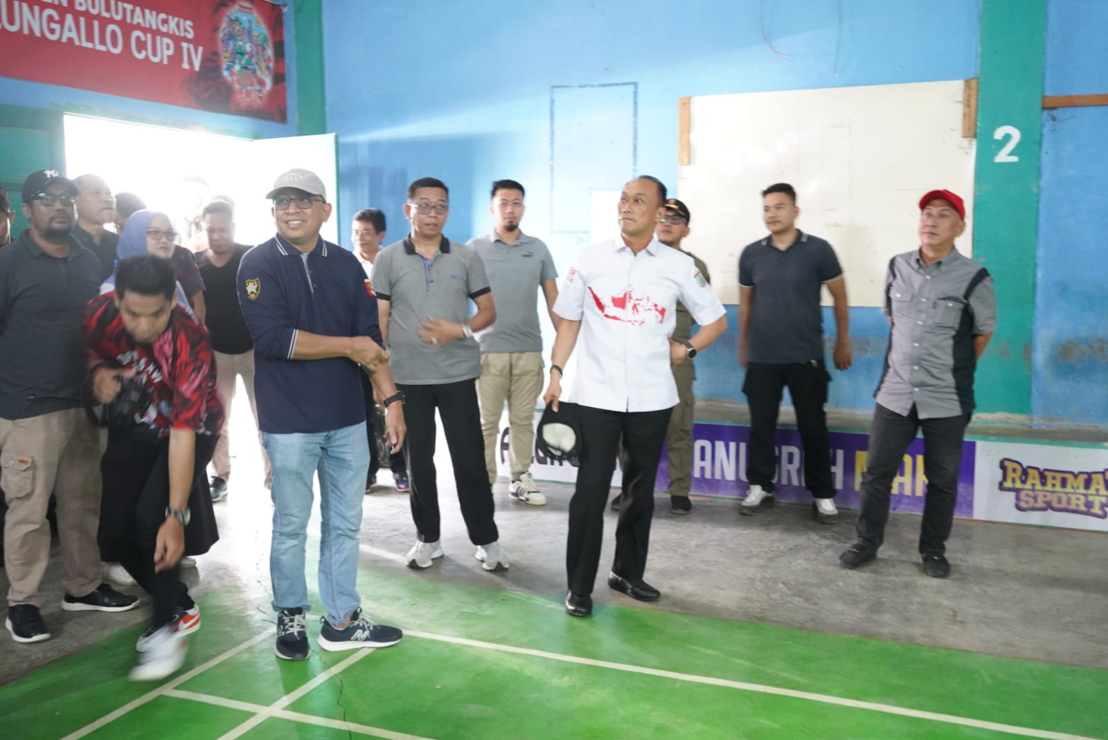 Sekda Mateng Dampingi Pj Gubernur Sulbar Tinjau Sejumlah Venue Persiapan POPDA IX