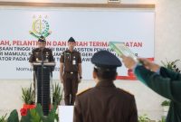 Kajati Sulbar lantik pejabat eselon II dan III, foto: dok. Kejati Sulbar