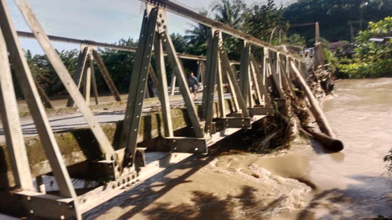 Jembatan di Tommo ambruk, dok.ist
