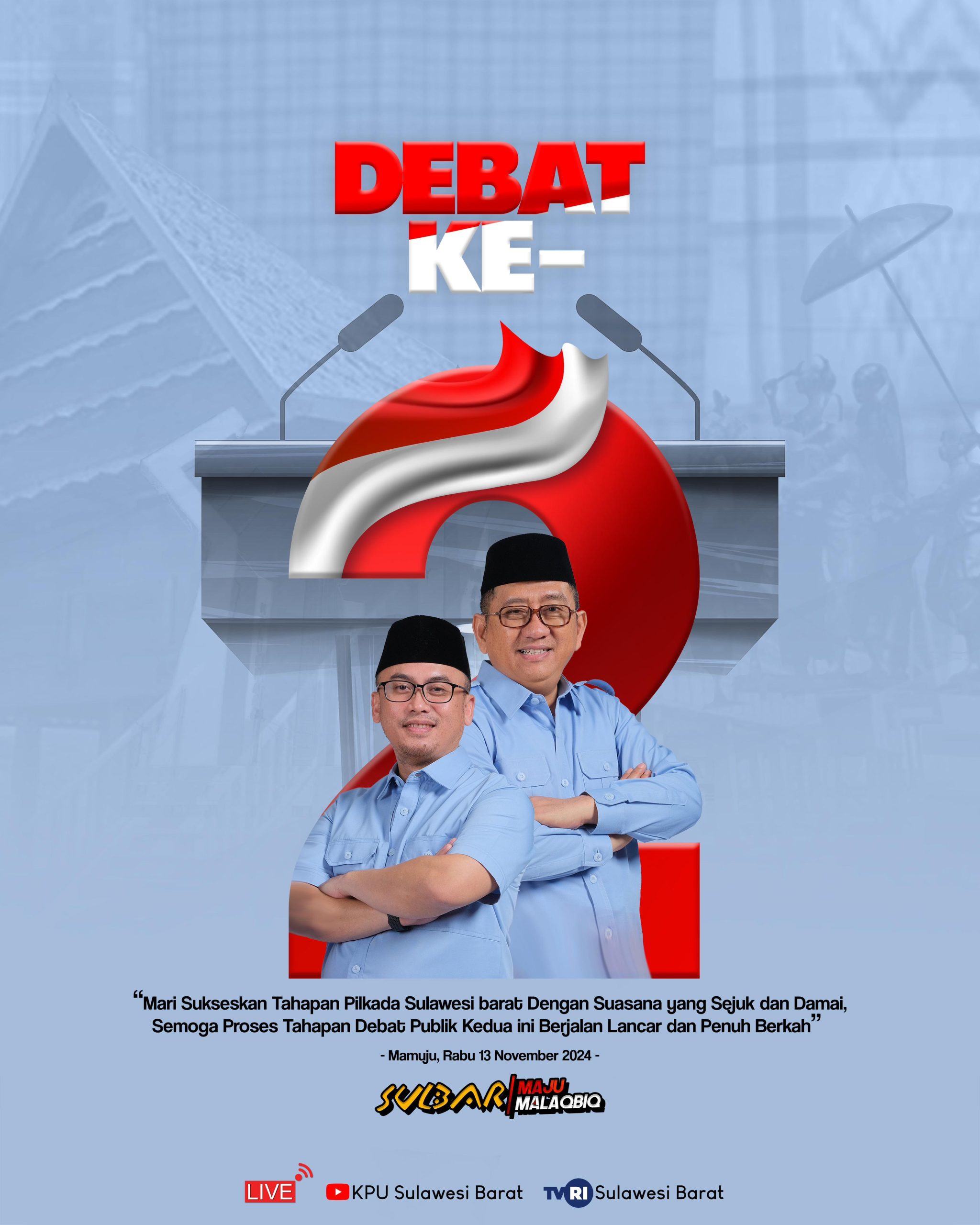 Paslon nomor urut 2, ABM-Arwan