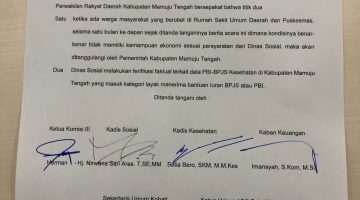 DPRD dan Pemkab Mateng Sepakat Verifikasi Ulang 23.447 Data BPJS PBI Non Aktif