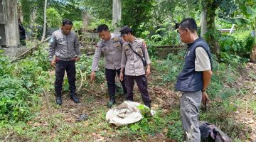 Polsek Kalukku Polresta Mamuju Selidiki Penemuan Mayat Bayi di Bebanga