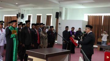 Bupati Mateng Lantik Pejabat Eselon ll-b