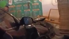 Mobil Fortuner tabrak warung di Mamuju, dok.ist