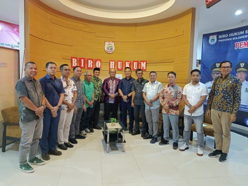 Panja DPRD Pasangkayu konsultasi ke Biro Hukum Setda Sulbar, dokumen.istimewa