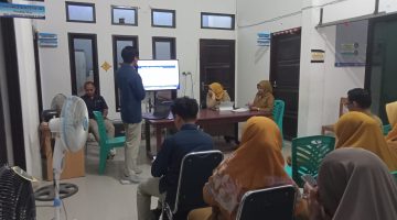 Diskominfo Mateng dengan BPS Rapat Koordinasi lmplementasi Prinsip Satu Data Indonesia