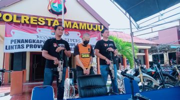 Polresta Mamuju Ringkus Otak Sindikat Curanmor Lintas Provinsi Setelah Diburu 15 Hari