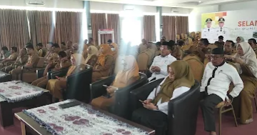 Wabup Mateng Buka Sosialisasi Perbup No 32 tahun 2025 Tentang Pungutan Zakat ASN