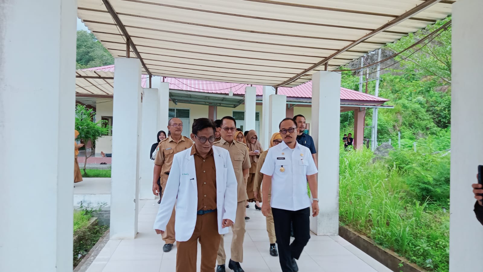 Foto kunjungan Gubernur Sulbar ke RSUD provinsi Sulbar 