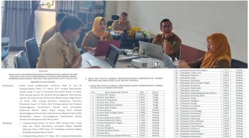 Pemda Mateng Menempati Peringkat 1 di Sulbar Hasil EPPD Terhadap LPPD 2024