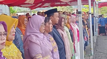 Pemda Mateng Gelar Upacara Hardiknas 2026 Berjalan Khidamat