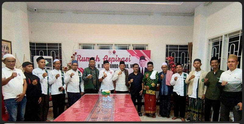 Silaturahmi NW Pasangkayu ke rumah aspirasi anggota komisi IV DPR RI Agus Ambo Djiwa di Pasangkayu, dok.istimewa
