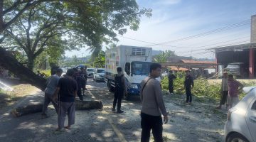 Jaga Kondusivitas dan Berikan Rasa Aman kepada Masyarakat, Sat Samapta Polres Mateng Patroli Siang