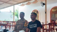 Hasanuddin didampingi kuasa hukumnya, Darmawan. Dok.istimewa