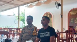 Hasanuddin didampingi kuasa hukumnya, Darmawan. Dok.istimewa