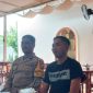 Hasanuddin didampingi kuasa hukumnya, Darmawan. Dok.istimewa