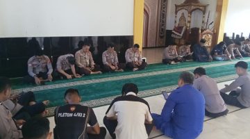 Polres Mamuju Tengah Gelar Binrohtal untuk Tingkatkan Keimanan Personel