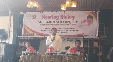 Sulfakri Sultan Gelar Hearing Dialog Bahas Urgensi Kota Otonom Sulbar