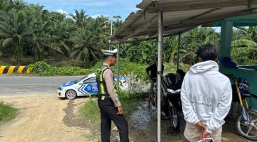 Jaga Keamanan dan Ketertiban Lalu Lintas, Satlantas Polres Mateng Intensifkan Patroli Rutin
