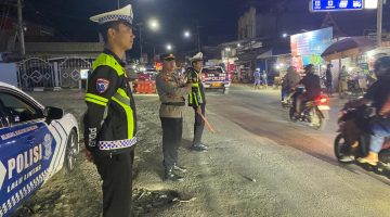 Polresta Mamuju Intensifkan Pengaturan Malam Hari, Kecelakaan Lalu Lintas Berhasil Ditekan