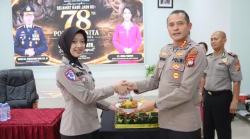 Rayakan HUT Polwan ke-78, Kapolresta Mamuju Beri Apresiasi untuk Srikandi Polri