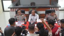 Polda Sulbar merilis kasus penyalahgunaan narkoba. Dokumen istimewa