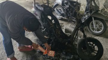 Dendam Usai Cekcok, Pria di Mamuju Tengah Bakar Motor Karyawan Koperasi