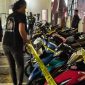 Polresta Mamuju sita 21 motor berknalpot brong, dok.istimewa